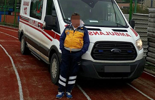 Ambulansta şok olay: Gizli çekim gözaltısı!