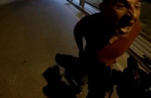 Şişli'de kabus anları kamerada!