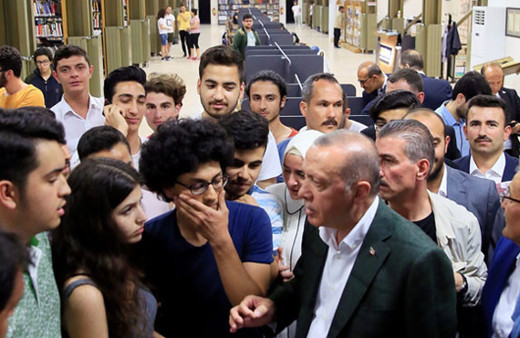 Erdoğan: 'Ben kıraathane diyorum o kumarhane diyor...'