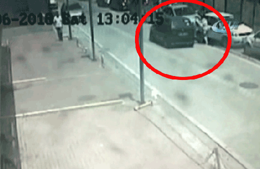 Kapkaç anı kamerada! Genç kadını böyle yaradılar