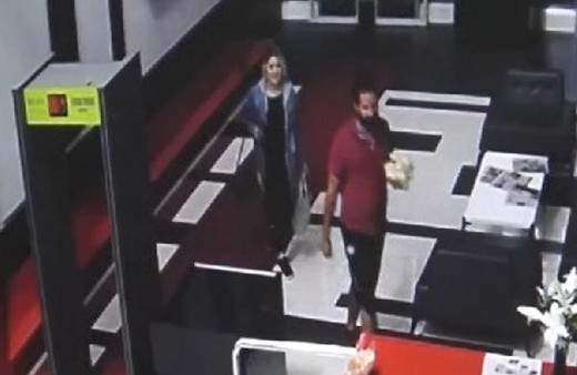 Ankara'da plazada kuşkulu olay! Kızın son görüntüleri çıktı