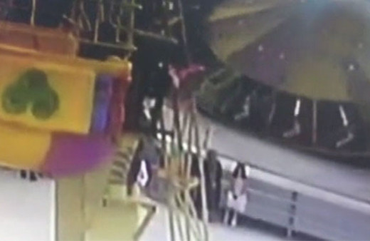 Tekirdağ'da lunaparkta korkunç olay