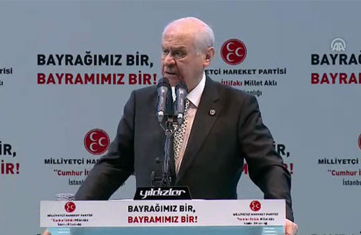 Bahçeli ateş püskürdü: Şerefsizce iddia etsinler yok olacaklar