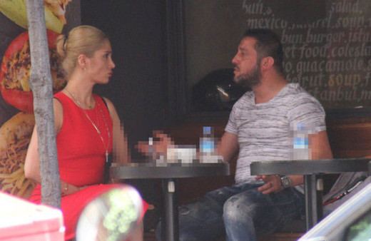 Nihat Kahveci sevgilisi Fulya Sever'e önce kızdı, sonra sevdi