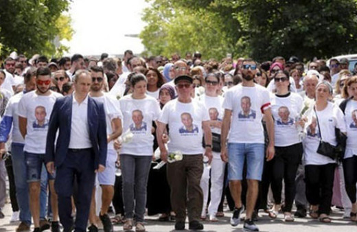 Fransa'da binlerce kişi 'Engin' için yürüdü