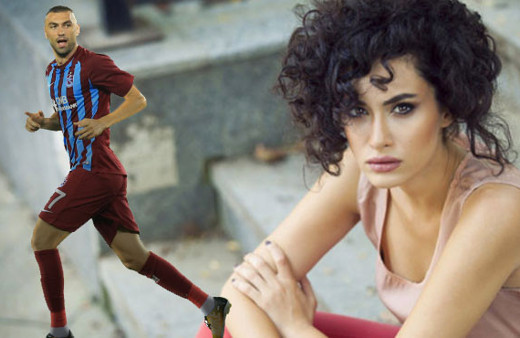 Hande Doğandemir ile Burak Yılmaz plajda yakalandı