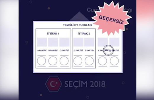 Seçimde nasıl oy vereceksiniz mührü böyle basın