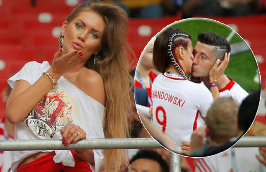 Kupaya damga vurdu! Lewandowski'ye eşinden teselli öpücüğü