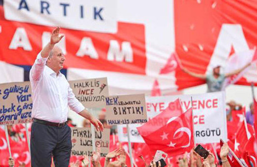 Muharrem İnce'den Tandoğan'da miting