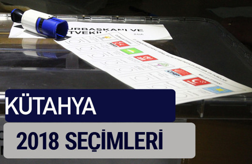 Kütahya oy oranları partilerin ittifak oy sonuçları 2018 - Kütahya