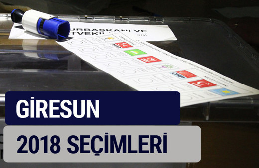 Giresun oy oranları partilerin ittifak oy sonuçları 2018 - Giresun