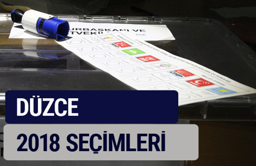 Düzce oy oranları partilerin ittifak oy sonuçları 2018 - Düzce