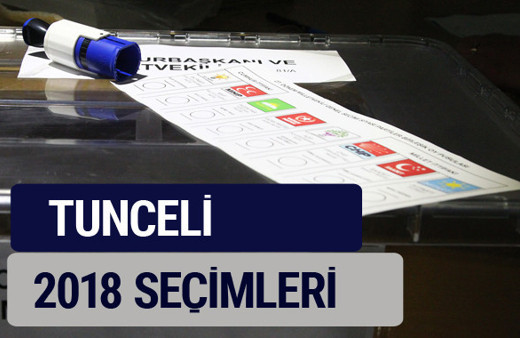 Tunceli oy oranları partilerin ittifak oy sonuçları 2018 - Tunceli