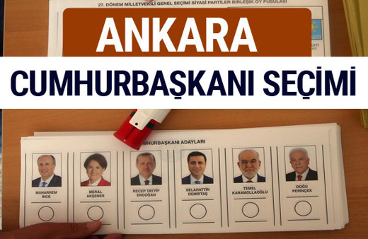 Ankara Cumhurbaşkanları oy oranları YSK Sandık sonuçları 