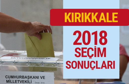 Kırıkkale seçim sonuçları 2018 Genel Seçimler Kırıkkale oyu