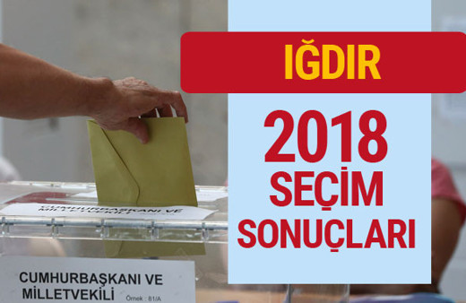 Iğdır seçim sonucu 2018 Iğdır milletvekilleri