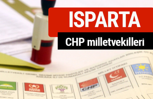 CHP Isparta Milletvekilleri 2018 - 27. dönem Isparta listesi