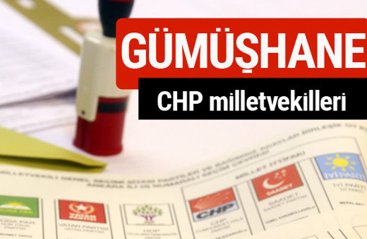 CHP Gümüşhane Milletvekilleri 2018 - 27. dönem Gümüşhane listesi