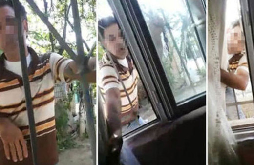 Penceredeki sapık hakkında flaş gelişme!