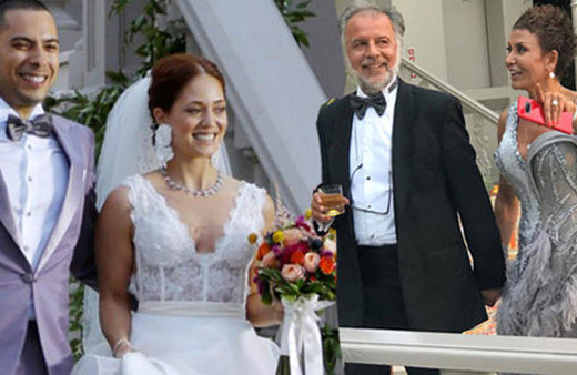 Serap Ezgü kızını evlendirdi!