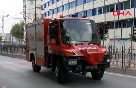 Mimar Sinan Üniversitesi'nde korkutan yangın