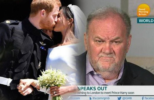 Meghan Markle'ın babasından yaylım ateşi verdi veriştirdi