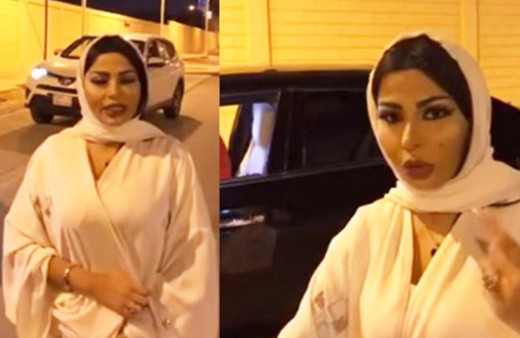 Arap sunucu sokağa böyle çıkınca ülkeden kaçtı