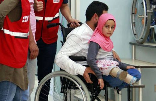 Kızılay İdlibli Maya'ya umut oldu