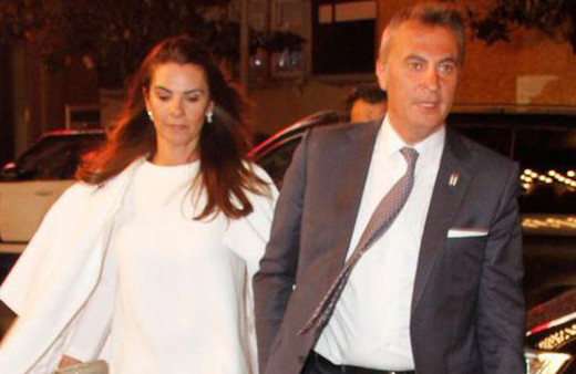 Özlem Kaymaz ve Fikret Orman'ın romantik gecesi