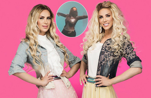 Ciciş kardeşler 'yok artık' dedirtti! Dikkat çeken dekolte detayı