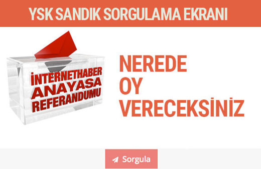 YSK seçmen sorgulama 2018 TC şifresiyle sandık no öğren