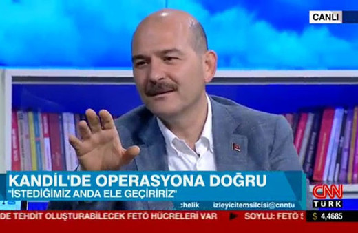 Bakan Soylu'dan flaş Kandil açıklaması: Her an ele geçirebiliriz
