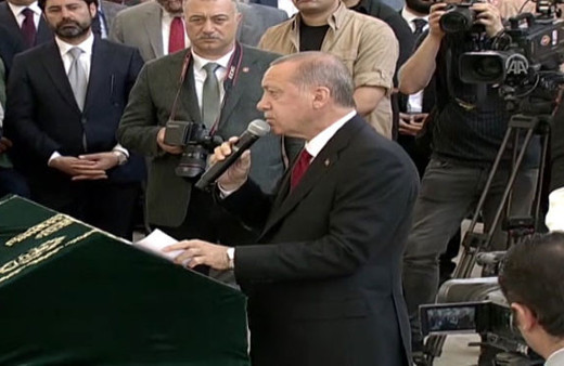 Ünlü tarihçi Fuat Sezgin'e son görev Cumhurbaşkanı da katıldı