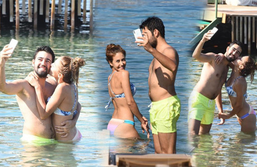 Tuğba Melis Türk selfie'yi biraz fazla abarttı