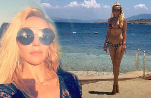 Işıl Reçber'in bikinili pozuna yorum yağdı ortalık yıkıldı!