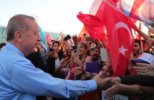 KKTC'de halk Erdoğan'ı coşkuyla karşıladı