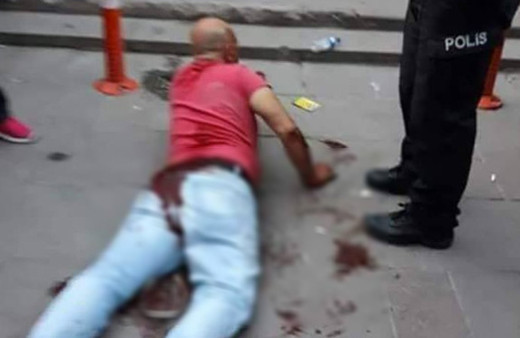 Tacizciyi sokak ortasında hadım etti! Ankara'da şok görüntüler