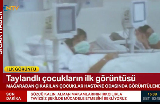 İşte mağaradan çıkarılan Taylandlı çocukların ilk görüntüleri! 