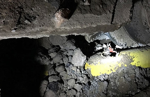 Samsun'da doğalgaz patlaması