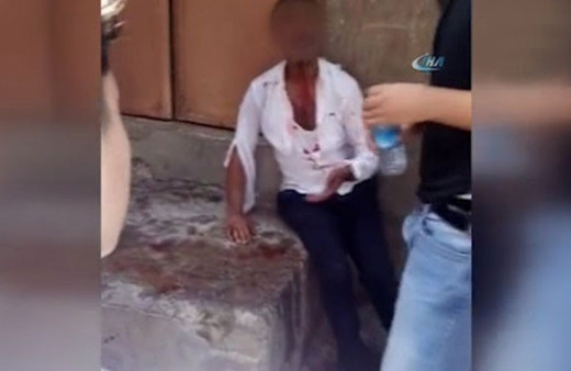 Tacizciye mahalleliden meydan dayağı! 