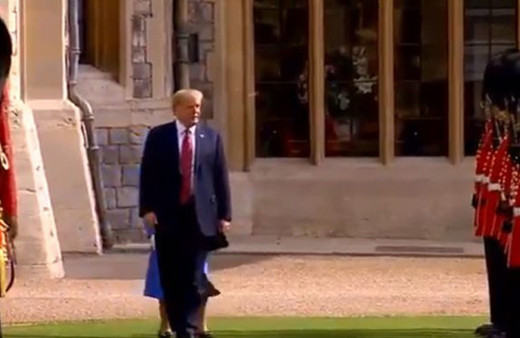 Trump'tan Kraliçe Elizabeth'e şok tavır!