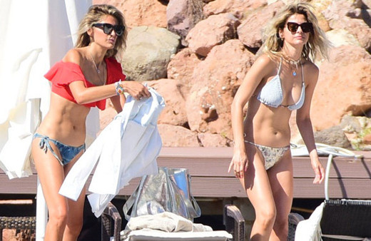 Tüm bakışlar onlardaydı! İşte Bodrum'u sallayan abla-kardeş