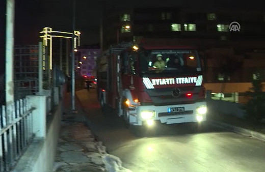 Büyükçekmece'de fabrika yangını