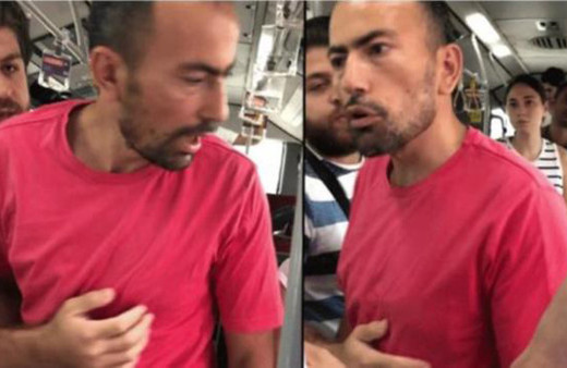 Tacizci metrobüste suçüstü yakalandı