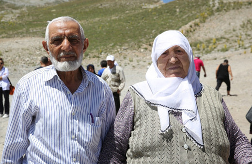 Yaşadıkları kentte ilk kez Erciyes'le tanıştılar