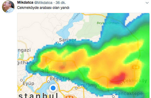 Çekmeköy'de arabası olan yandı! Mikdat Kadıoğlu'ndan şok uyarı