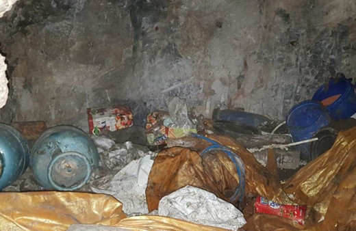 Hakkari'de PKK'ya ait sığınak bulundu