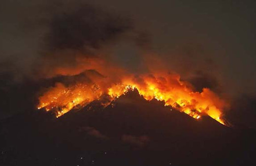 7 dakika sürdü, 2 bin metre yükseğe çıktı!
