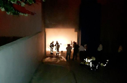 Bakırköy'de CNR Expo Fuar Merkezi'nde yangın