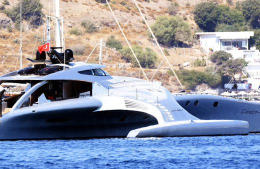 Bodrum'da gören şaştı milyarder işadamına ait bu nasıl şey böyle!